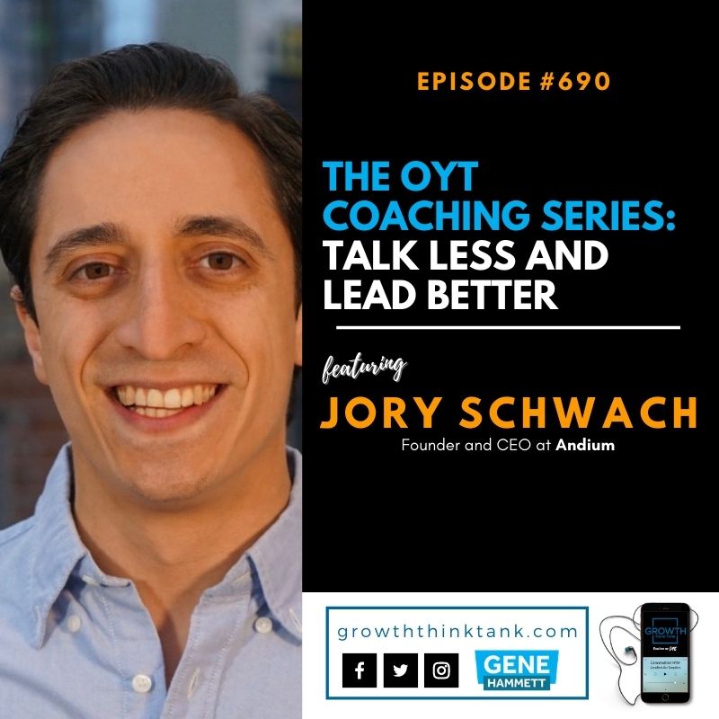 The OYT Coaching Series with Jory Schwach