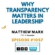 Team Growth Think Tank with Matthew Marx
