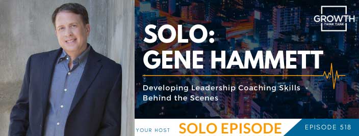 Developing Leadership Coaching Skills - Behind the Scenes