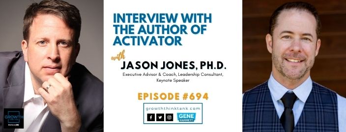 Interview with the Author of Activator - Dr. Jason Jones