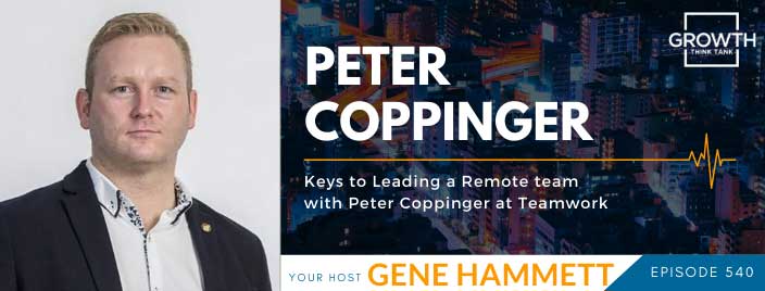 Keys to Leading a Remote team with Peter Coppinger at Teamwork