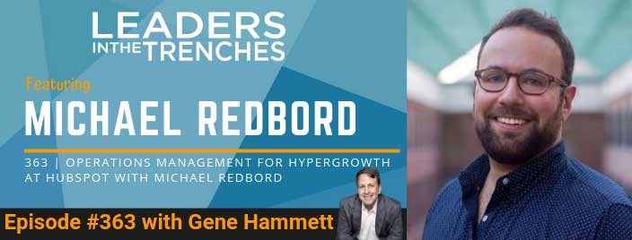 Operations Management for HyperGrowth at Hubspot with Michael Redbord