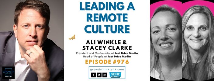 Leading a Remote Culture with Ali Winkle and Stacey Clarke at Just Drive Media