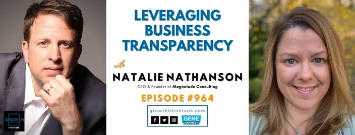 Leveraging Business Transparency with Natalie Nathanson with Magnetude Consulting