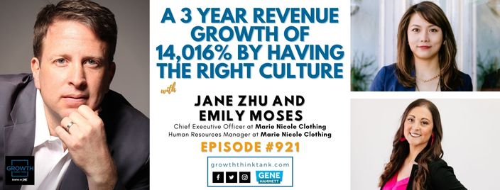 A 3 Year Revenue Growth of 14,016% by Having the Right Culture with Marie Nicole Clothing