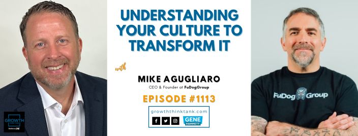 Understanding Your Culture to Transform It with Mike Agugliaro at FuDogGroup